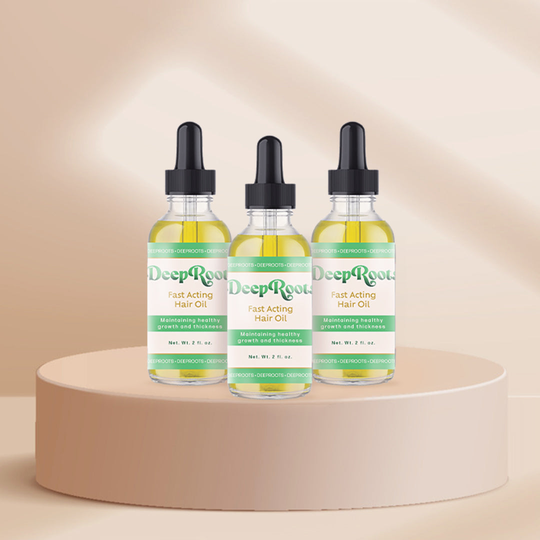 Fast Acting Hair Oil Dropper Bundle